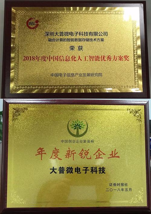 楊亞飛代表公司與深圳網絡科技 數據存儲技術產品的專業經營之路